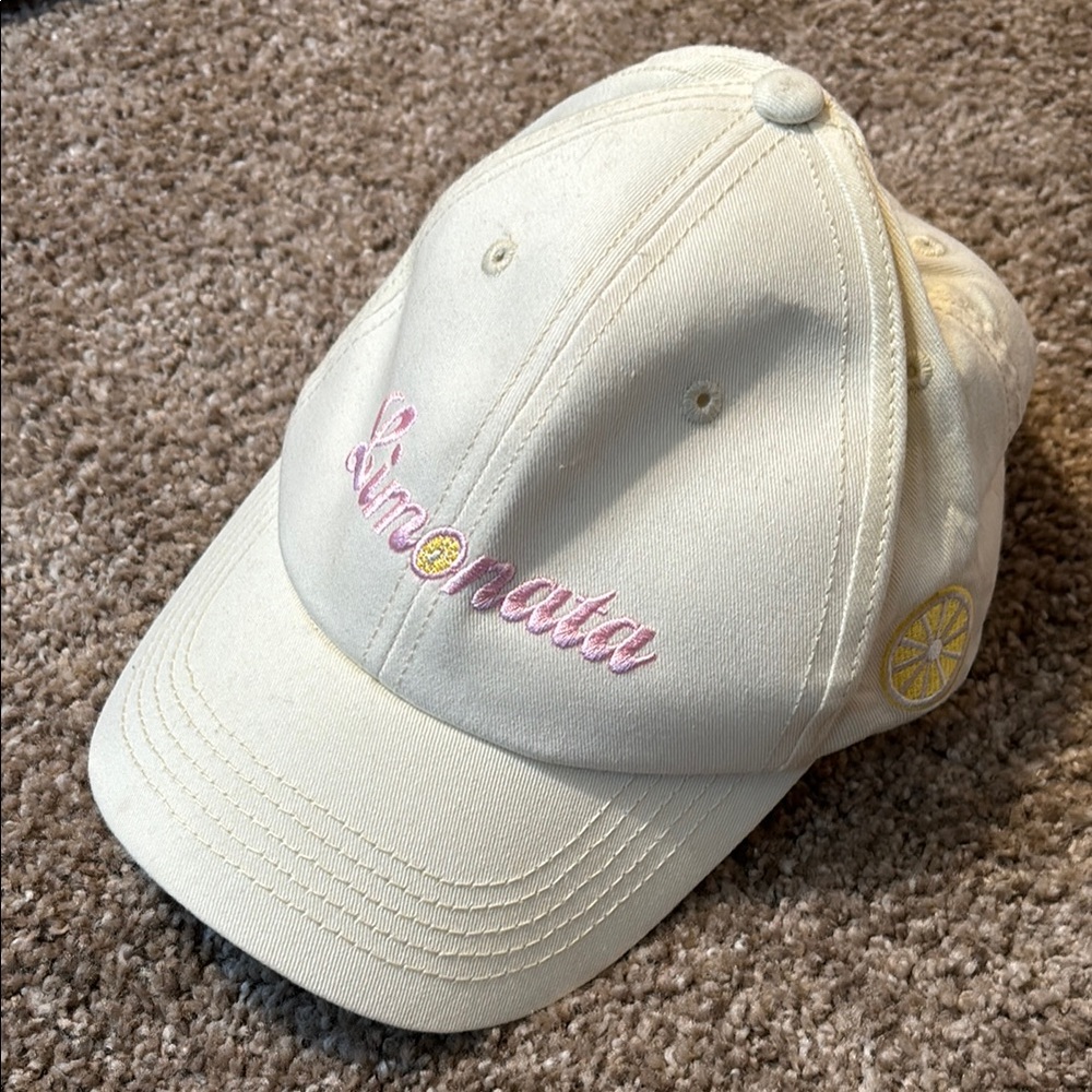 H&M Light Yellow Cap